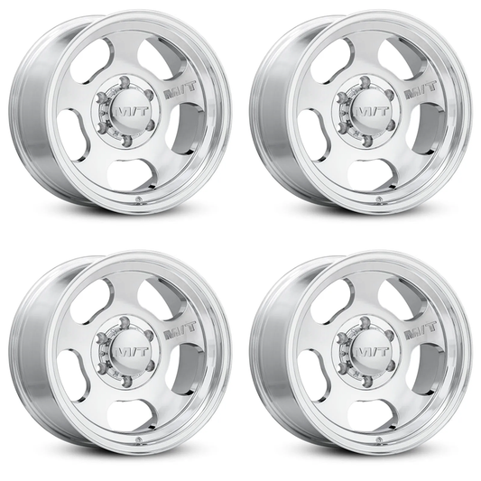 (set of 4) Mickey Thompson Canyon Polished | 17x9" +0mm | 6x5.5mm Wheels