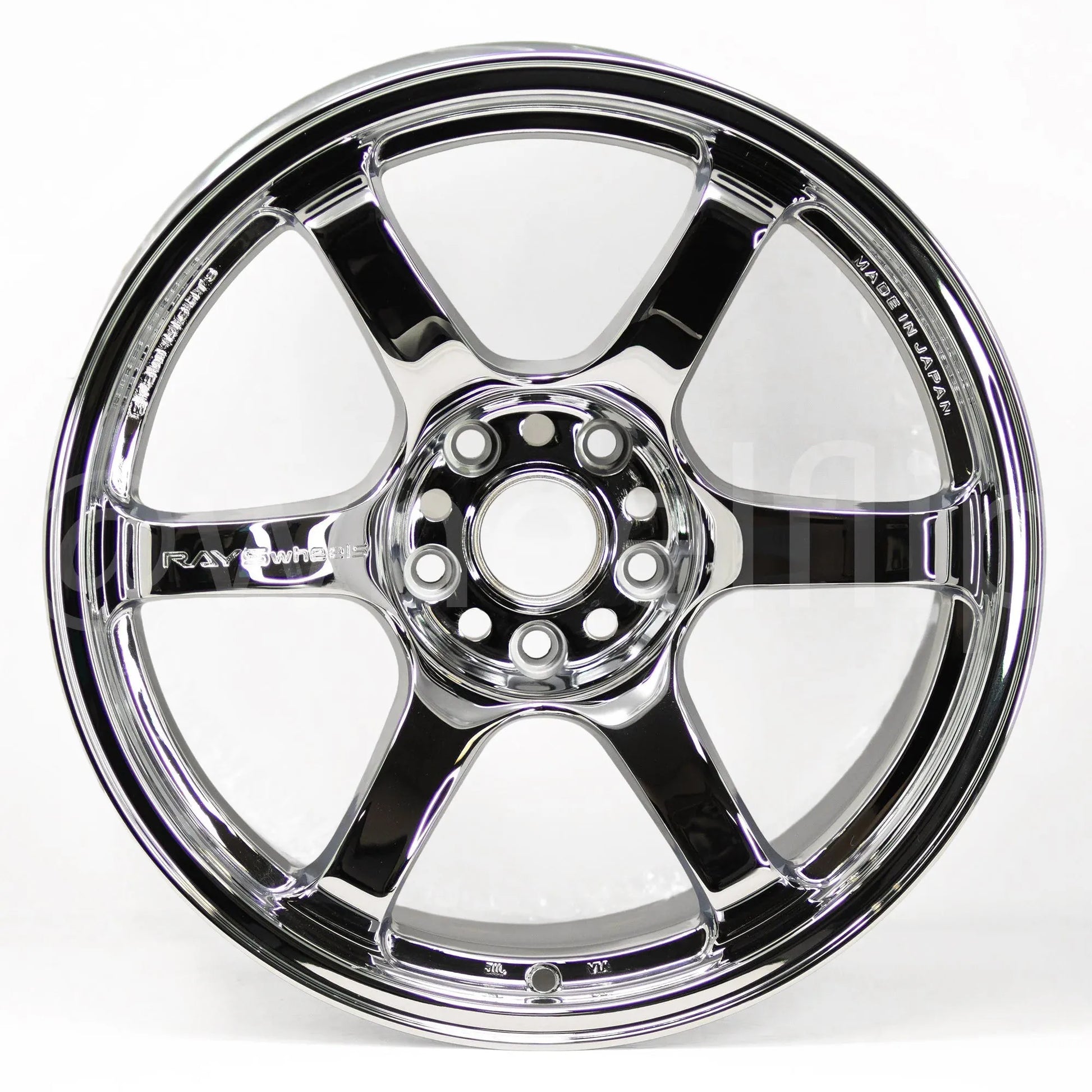 Gram Lights 57DR 18x10.5 +12 5x114.3 Chrome Plating (PAIR)