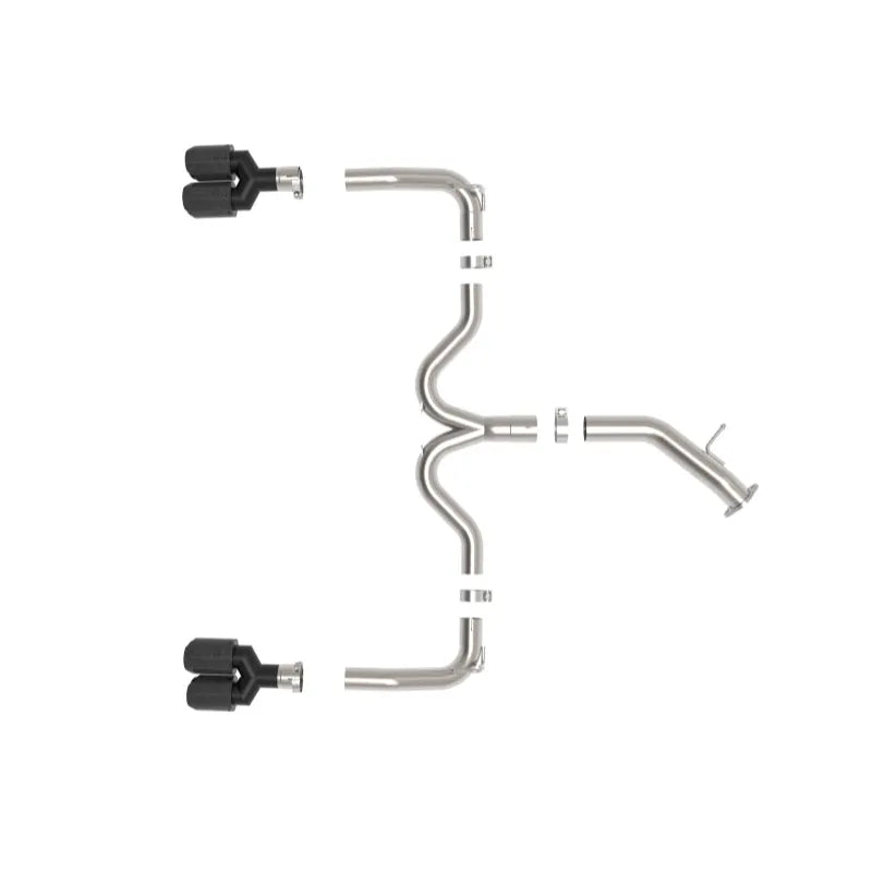 aFe 3in-2.5in SS Axle-Back Exhaust | Kia Forte 19-26 (49-37039-C)