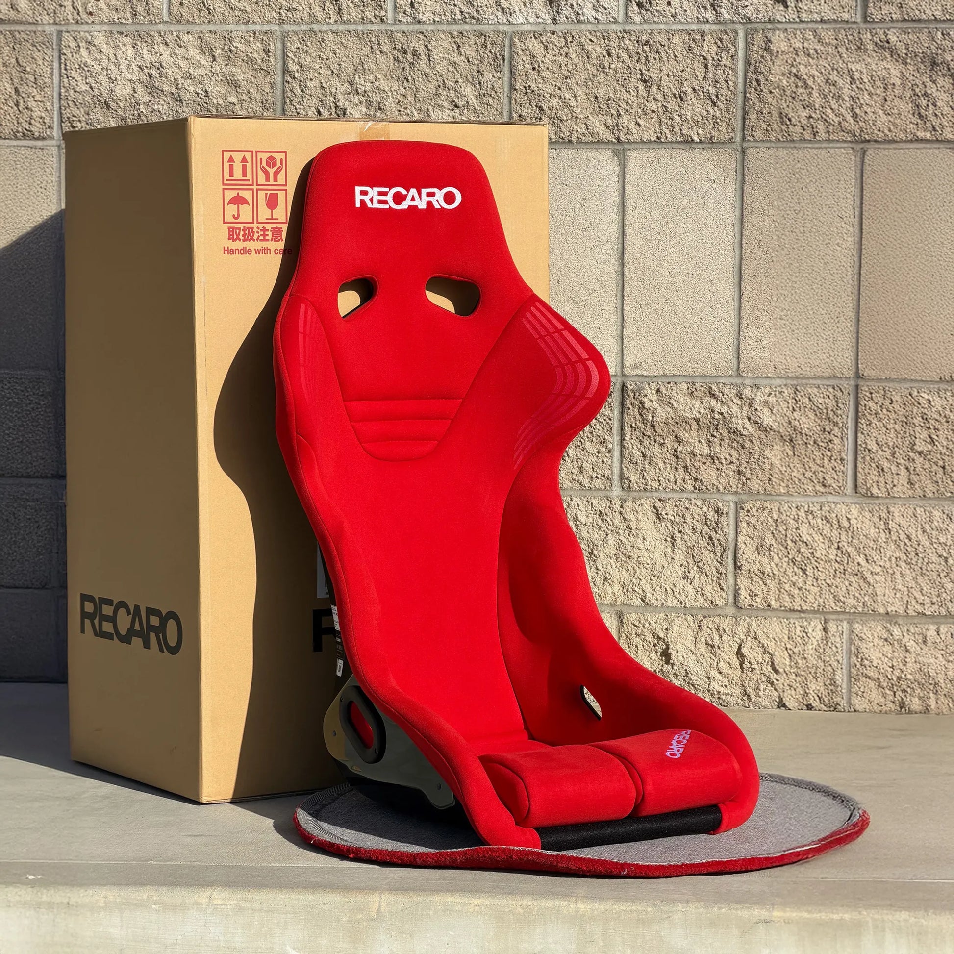 RECARO RS-G 赤 Recaro RS-G GK Model Racing Seat - ABAutoworks