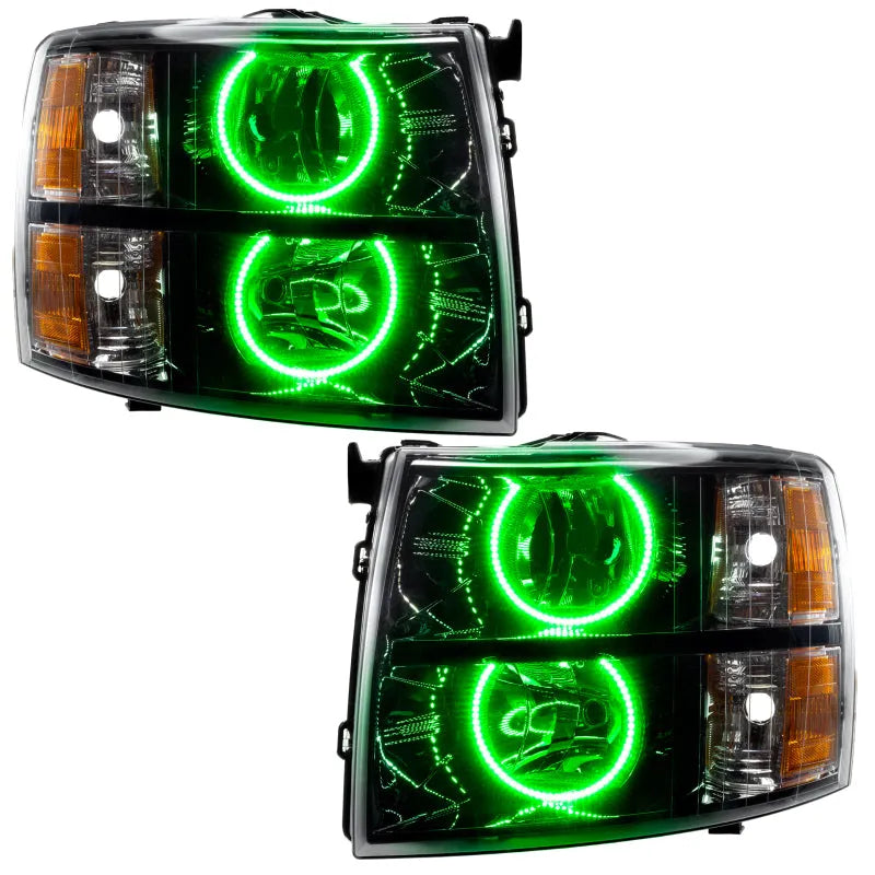 Oracle Silverado Halo Headlights | Chevy 07-13 1500/HD Classic (7105-004)