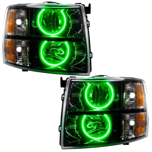 Oracle Silverado Halo Headlights | Chevy 07-13 1500/HD Classic (7105-004)