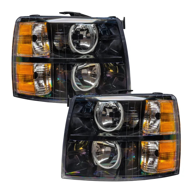 Oracle Silverado Halo Headlights | Chevy 07-13 1500/HD Classic (7105-004)