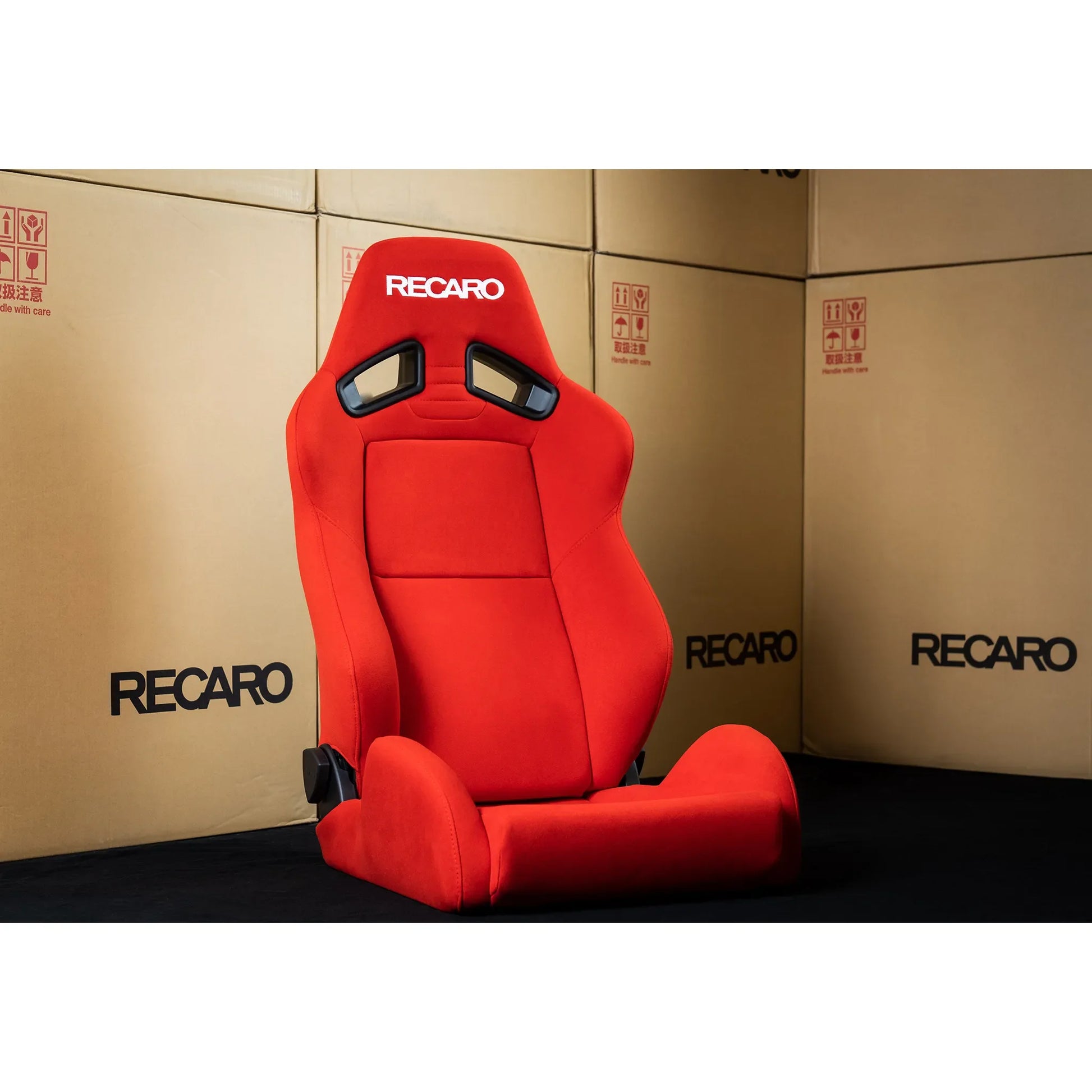 Recaro SR-7 KK100 Sport Seat - Kamui Red x Kamui Red