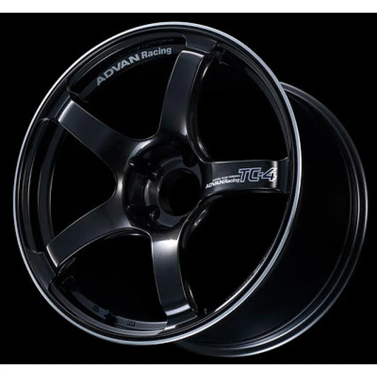 Advan TC4 Black Gunmetallic/Ring | 17x9" +63mm | 5x114.3mm Wheel