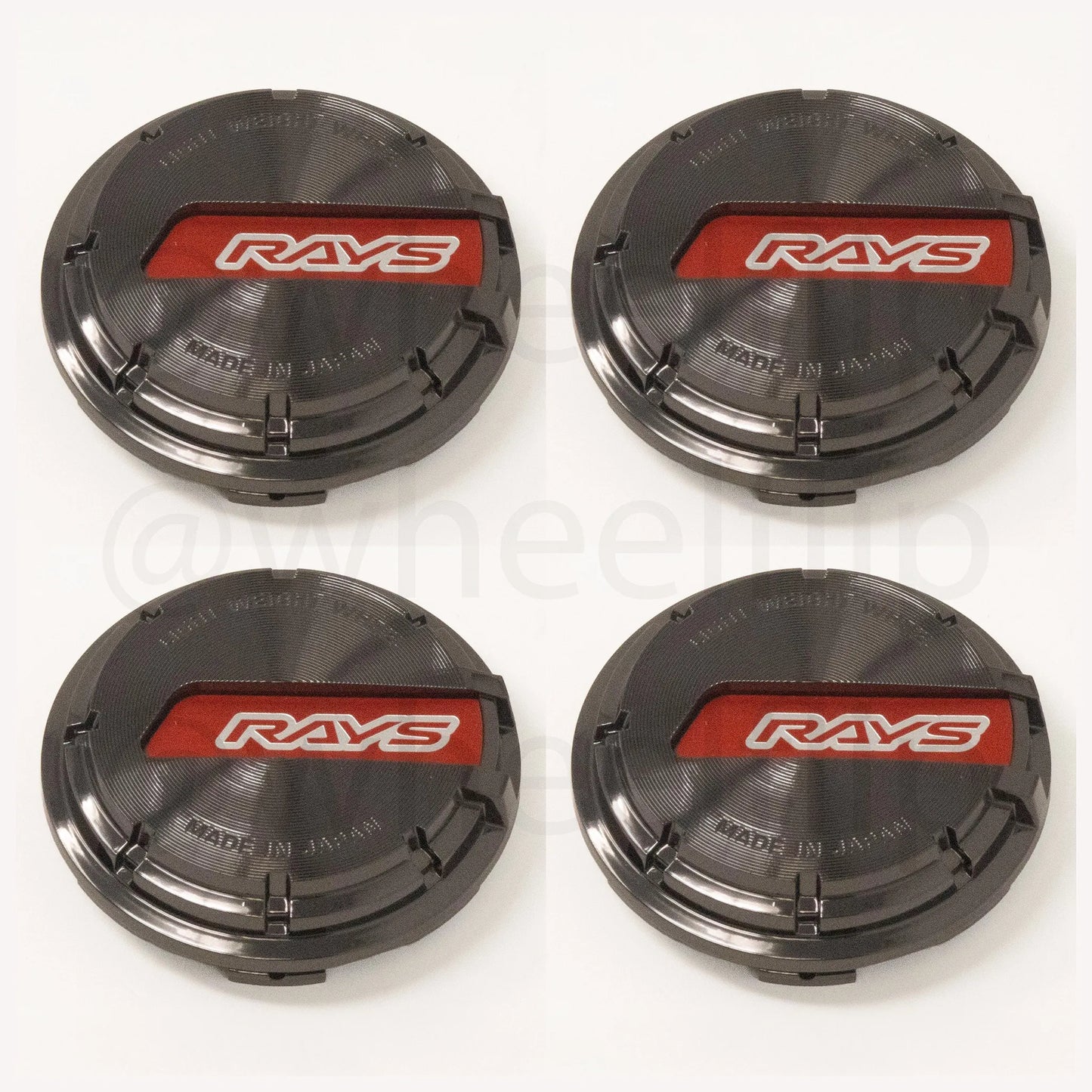 Gram Lights WR Center Cap (Red/Black Chrome)