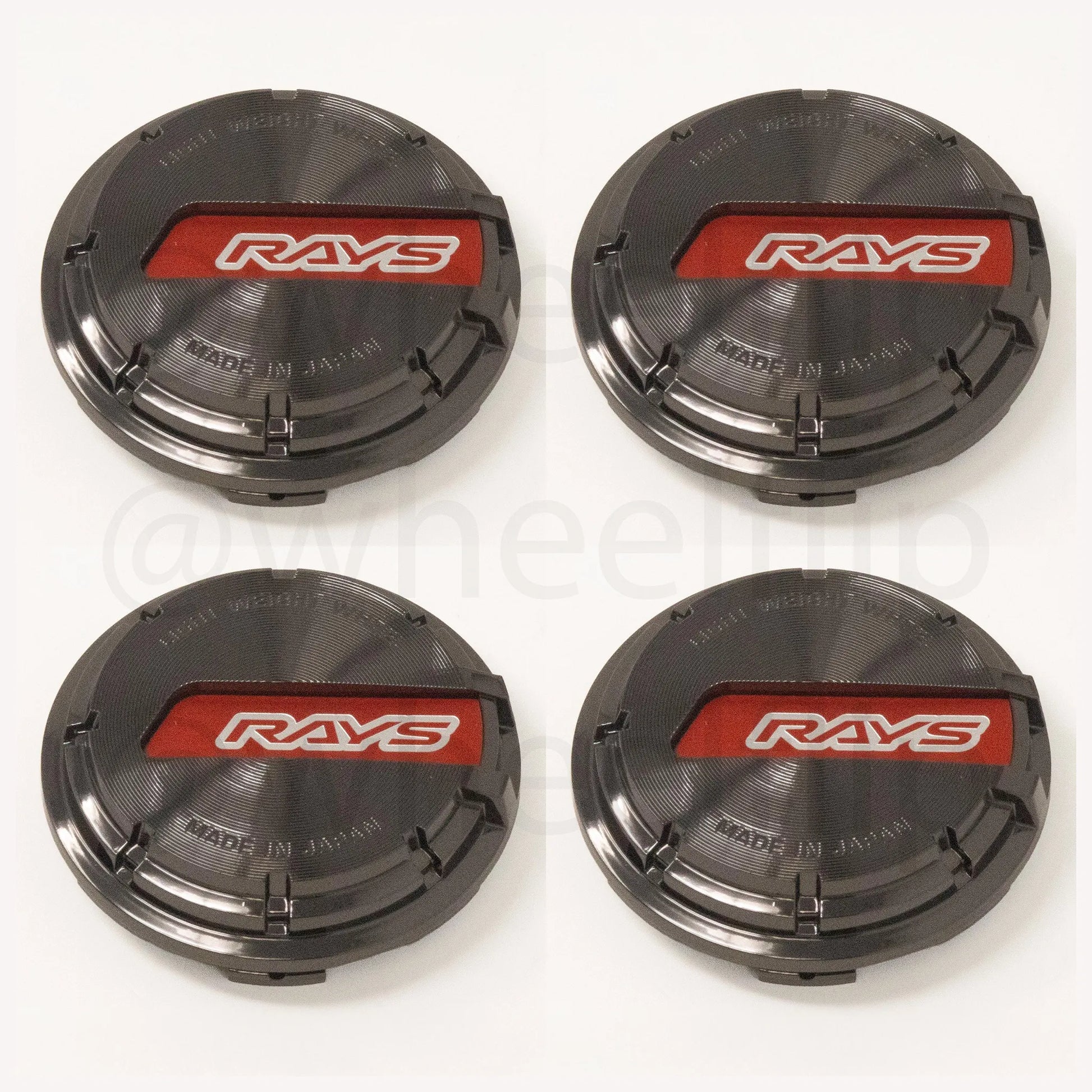 Gram Lights WR Center Cap (Red/Black Chrome)