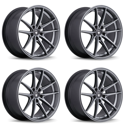 (set of 4) Konig Oversteer Opal | 18x8" +45mm | 5x100mm Wheel