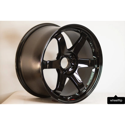 Volk Racing TE37SL 18x10 +30 5x114.3 Gloss Black (SET)