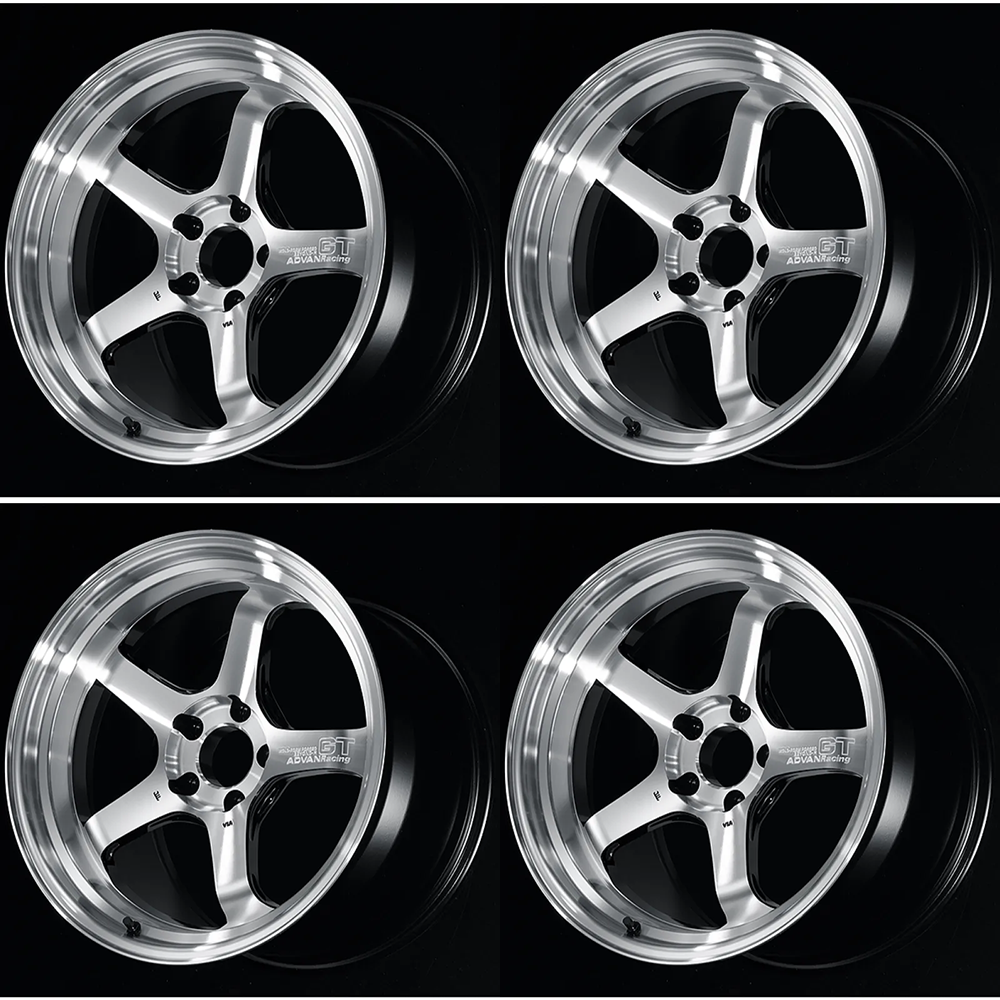 (set of 4) Advan GT Beyond-R Machining/Diamond Cutting | 18x12" +25mm | 5x114.3mm Wheel