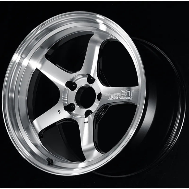 Advan GT Beyond-R Machining/Diamond Cutting | 18x12" +25mm | 5x114.3mm Wheel