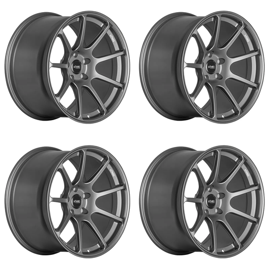 (set of 4) Konig F5R Ash Silver | 18x8.5" +42mm | 5x112mm Wheel