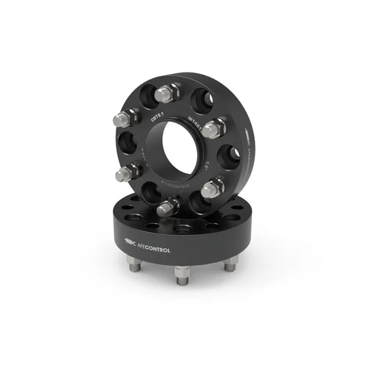 aFe Control 19-25mm 6x5.5mm CB Wheel Spacers | Chevrolet 1500 (610-40T001-B)