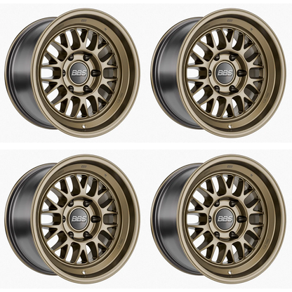 (set of 4) BBS TS-C Satin Bronze | 18x9" +0mm | 6x135mm Wheel