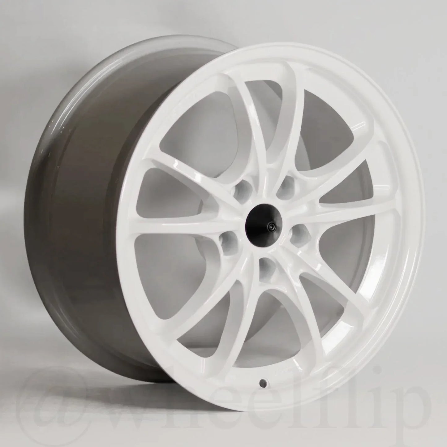 Mugen MC10 17x9 +38 5x114.3 White Wheels for Honda – WheelFlip Mugen MC10 17x9 +38 5x114.3 White Wheels for Honda – WheelFlip