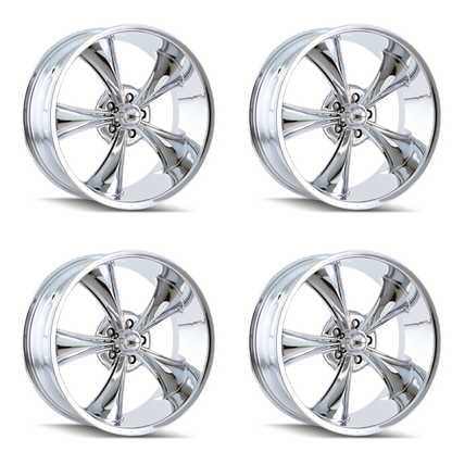 (set of 4) Ridler Wheels 695 Chrome | 20x8.5" +0mm | 5x120.65mm Wheels