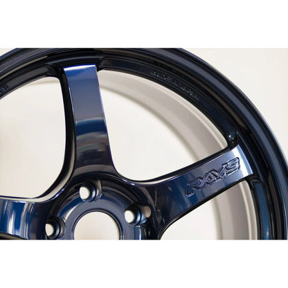 Gram Lights 57CR 18x9.5 +12 5x114.3 Eternal Blue Pearl (SET)