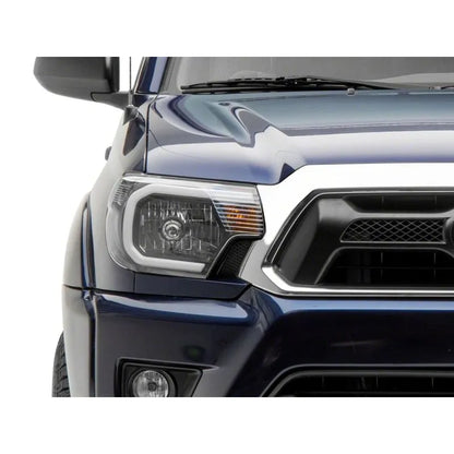Raxiom 12-15 Toyota Tacoma Axial Headlights w/ LED Bar | Toyota Tacoma (TT21847)