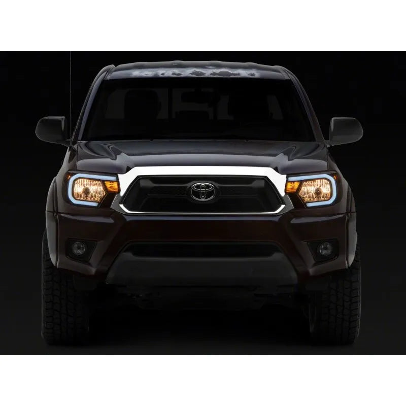 Raxiom 12-15 Toyota Tacoma Axial Headlights w/ LED Bar | Toyota Tacoma (TT21847)