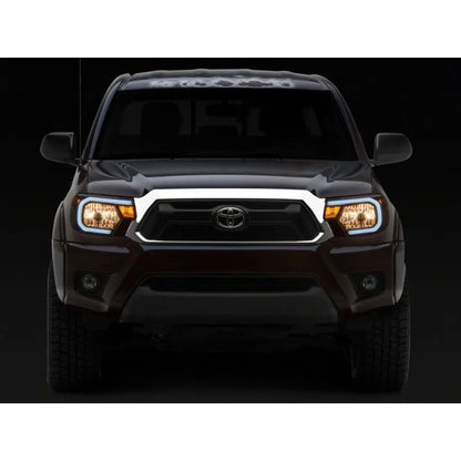 Raxiom 12-15 Toyota Tacoma Axial Headlights w/ LED Bar | Toyota Tacoma (TT21847)