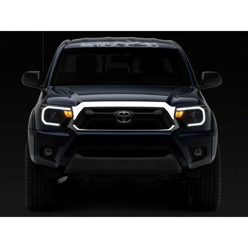 Raxiom 12-15 Toyota Tacoma Axial Headlights w/ LED Bar | Toyota Tacoma (TT21847)