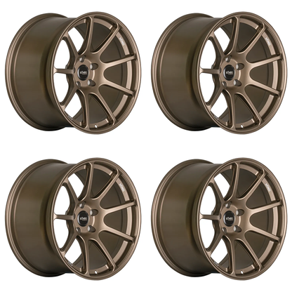(set of 4) Konig F5R Satin Bronze | 18x8.5" +42mm | 5x112mm Wheel
