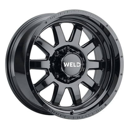 Weld Stealth Gloss Black | 20x9" +0mm | 8x165.1mm Wheel