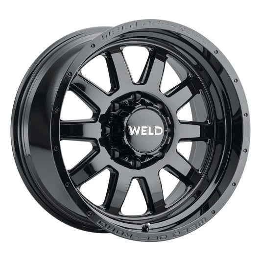 Weld Stealth Gloss Black | 20x9" +0mm | 8x165.1mm Wheel