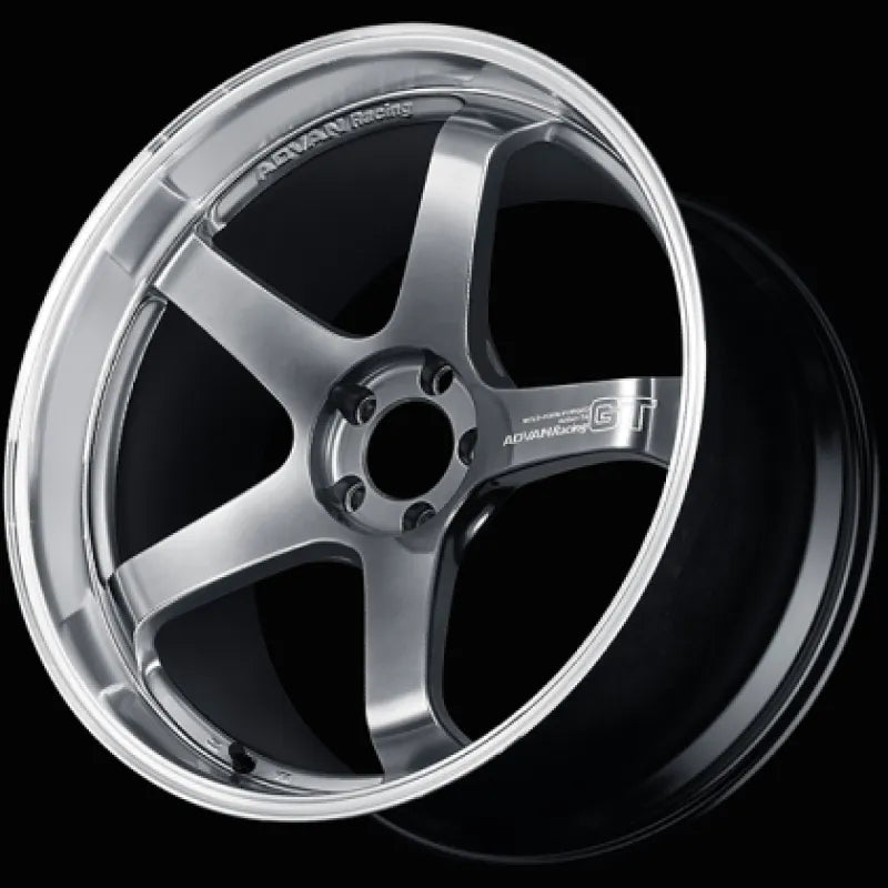 Advan GT Beyond Machining/Hyper Platinum Black | 18x10.5" +34mm | 5x120mm Wheel
