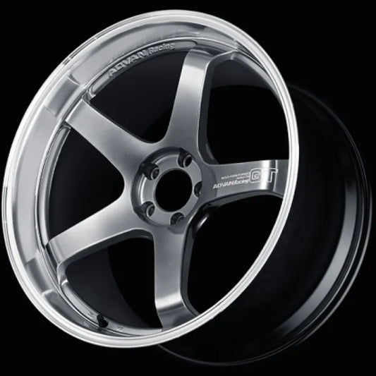 Advan GT Beyond Machining/Hyper Platinum Black | 18x10.5" +34mm | 5x120mm Wheel