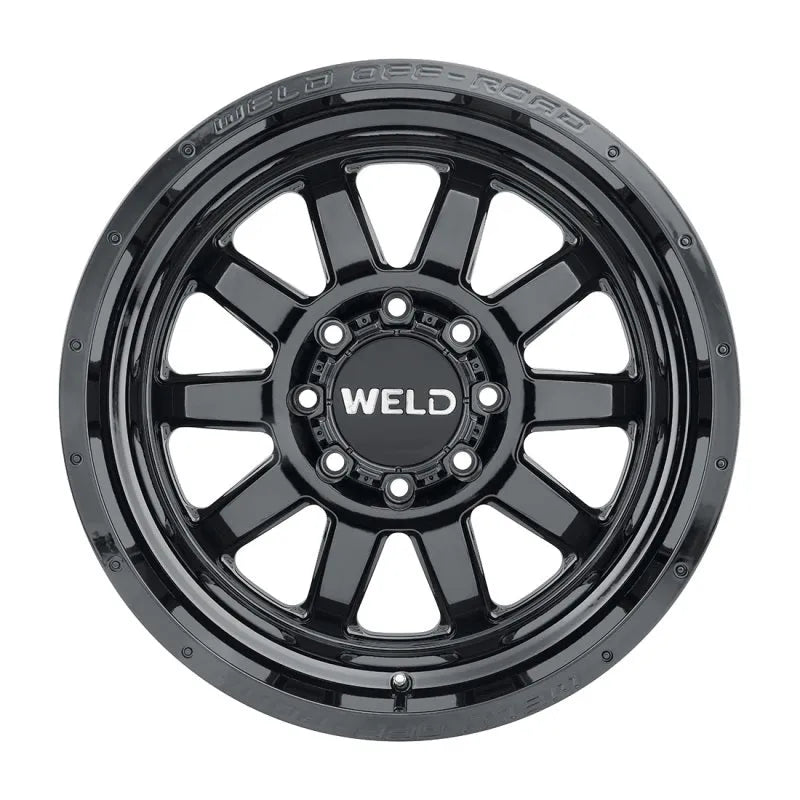 Weld Stealth Gloss Black | 20x9" +0mm | 8x165.1mm Wheel
