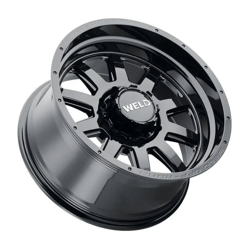 Weld Stealth Gloss Black | 20x9" +0mm | 8x165.1mm Wheel