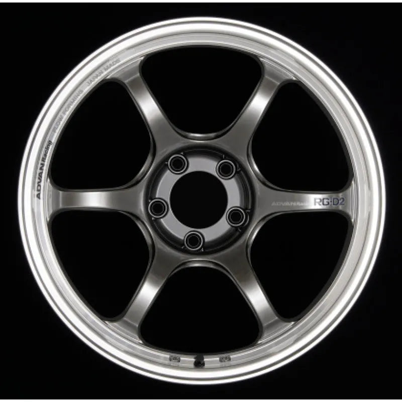Advan RG-D2 Machining/Racing Hyper Black | 18x9" +0mm | 6x139.7mm Wheel