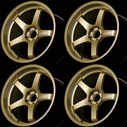 (set of 4) Advan GT Premium Version Racing Gold Metallic | 20x10" +35mm | 5x114.3mm Wheel