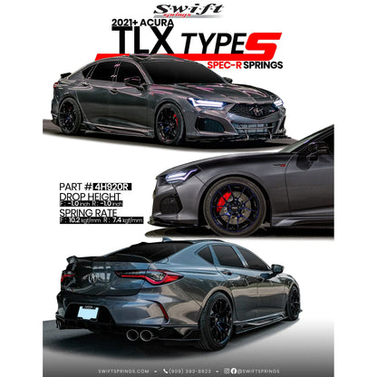Swift Spec-R Lowering Springs for 2021+ Acura TLX Type S
