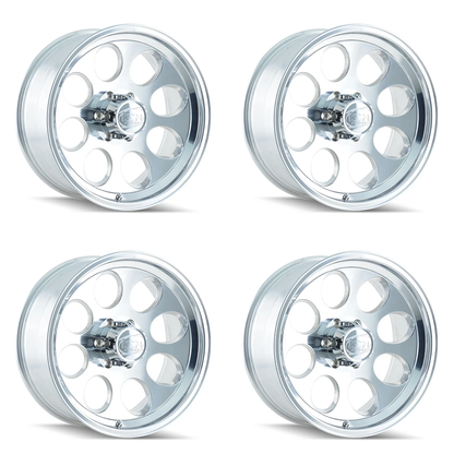 (set of 4) ION Wheels Type 171 Polished | 17x9" +0mm | 6x135mm Wheels