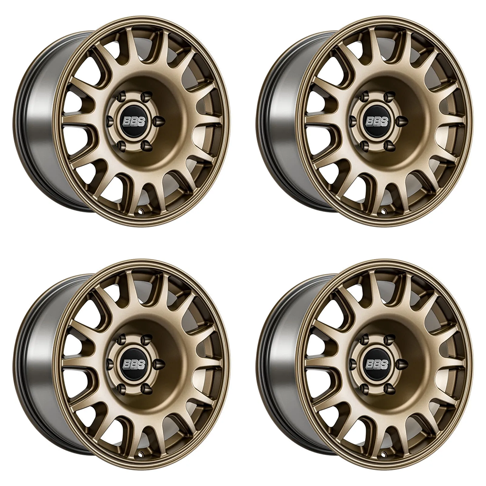 (set of 4) BBS TS-R Satin Bronze | 20x9" +12mm | 6x139.7mm Wheel