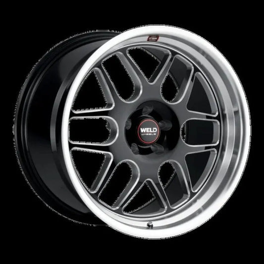 Weld Solana Gloss Black Milled | 20x9" +20mm | 5x115mm Wheel