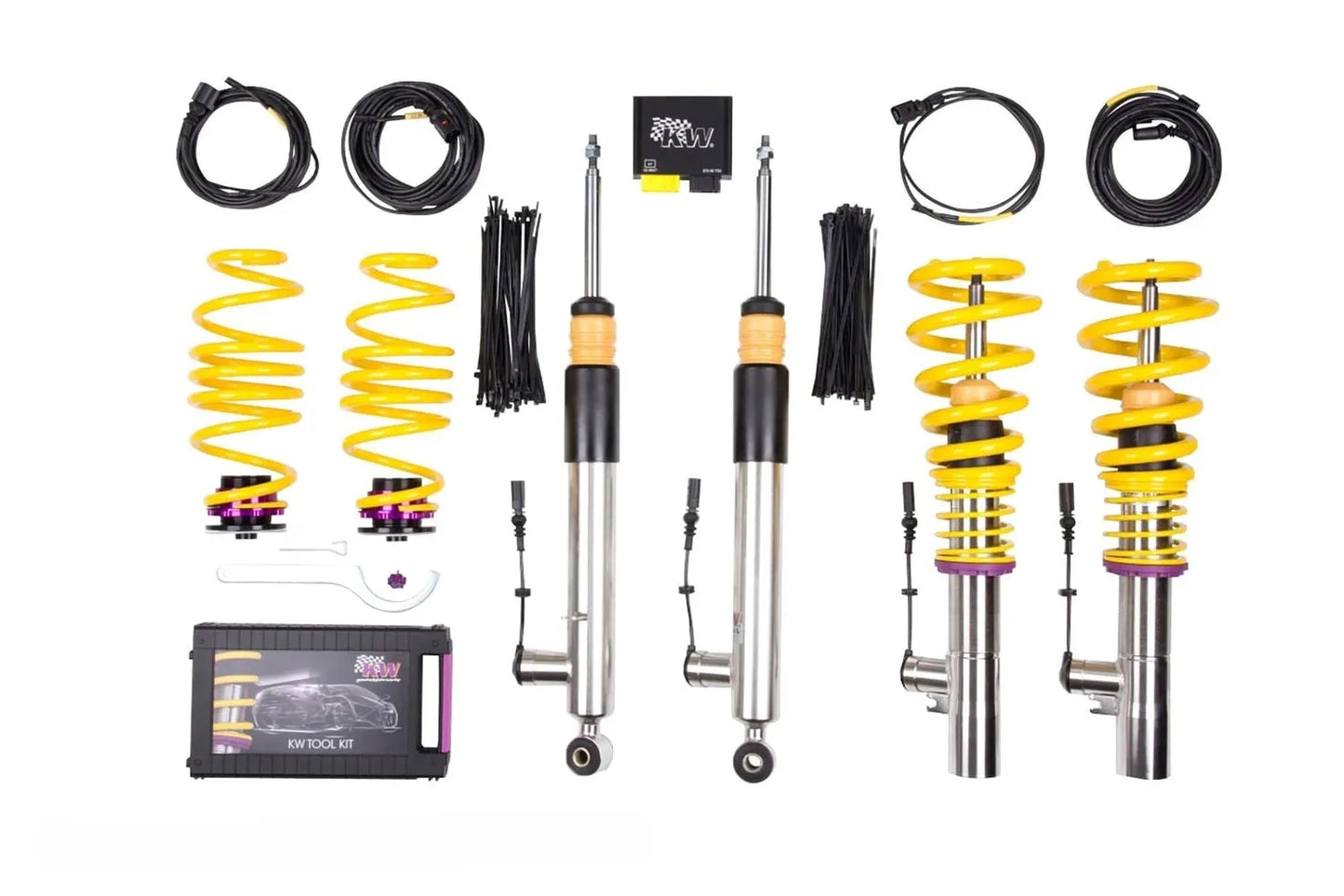 KW Coilover Adjustable Spring Lowering Kit - 2011-2012 Mercedes-Benz SLS AMG Coupe