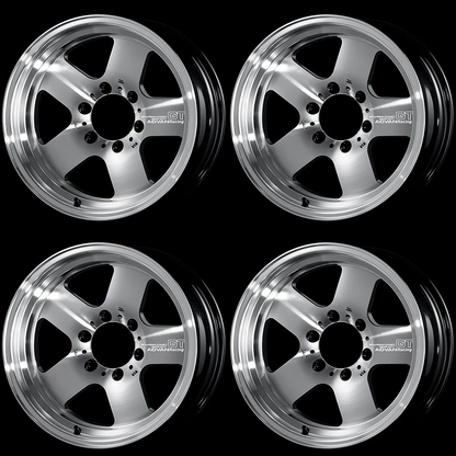 (set of 4) Advan GT Heavy Racing Machining/Diamond Cut | 17x8.5" -10mm | 6x139.7mm Wheel
