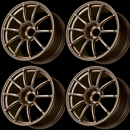 (set of 4) Advan RZII Racing Bronze | 17x7.5" +48mm | 5x114.3mm Wheel