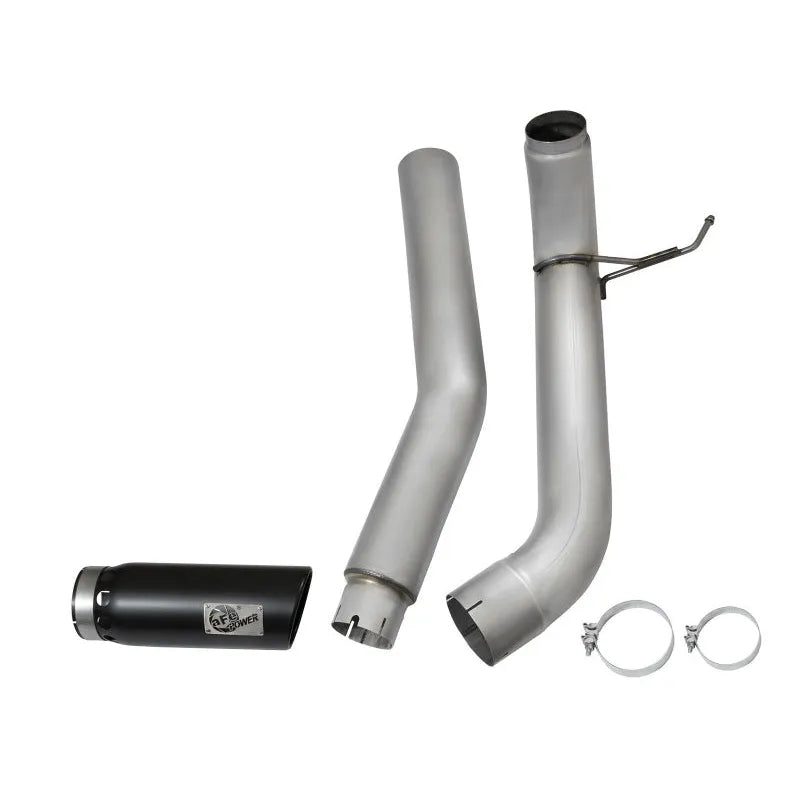 aFe Atlas 5in DPF-Back Al Steel Exhaust | Nissan Titan XD (49-06112-B)