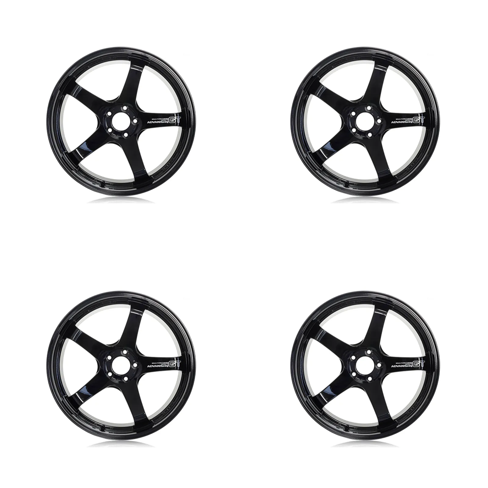 (set of 4) Advan GT Premium Version Racing Gloss Black | 20x11" +39mm | 5x114.3mm Wheel