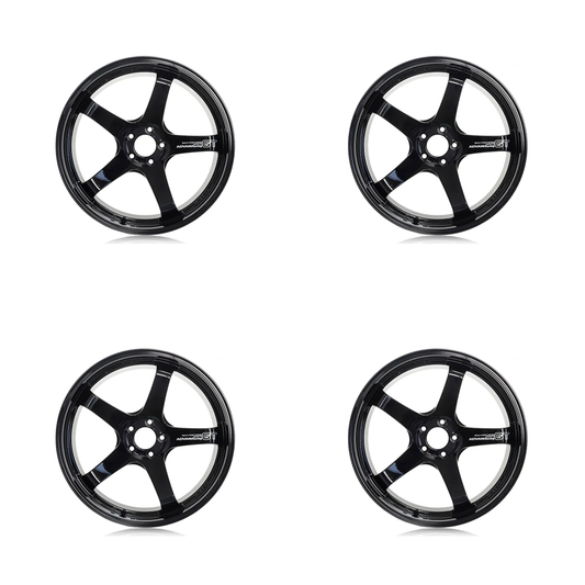 (set of 4) Advan GT Premium Version Racing Gloss Black | 20x11" +39mm | 5x114.3mm Wheel