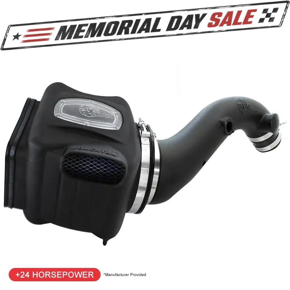 aFe Momentum HD Cold Air Intake System w/ Pro 10R Filter | GM Diesel Trucks LB7 (01-04) (50-74001)
