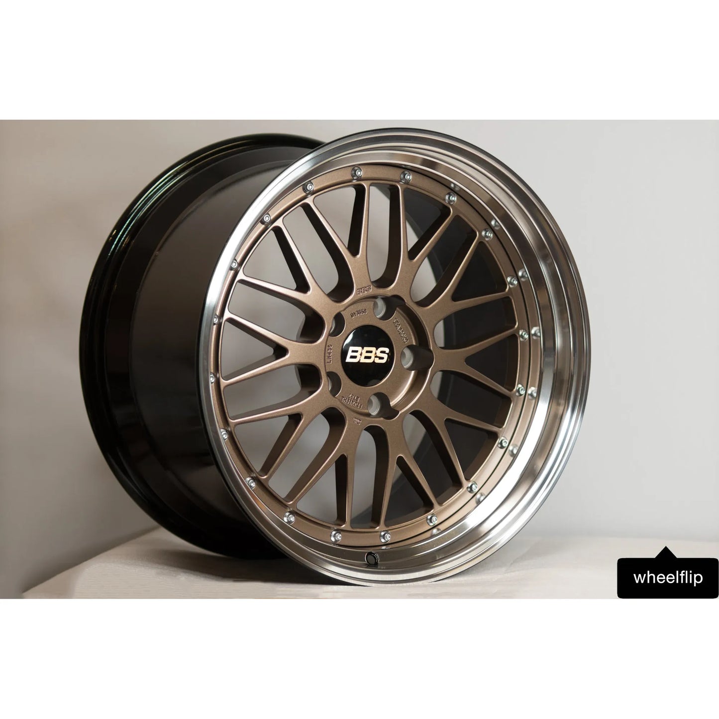 BBS LM 19x9.5 +22, 19x11 +37 5x120 Satin Bronze (SET)