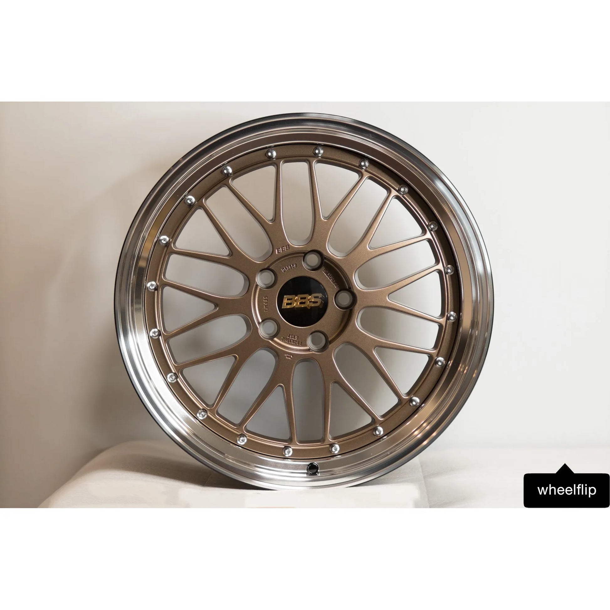 BBS LM 19x9.5 +22, 19x11 +37 5x120 Satin Bronze (SET)