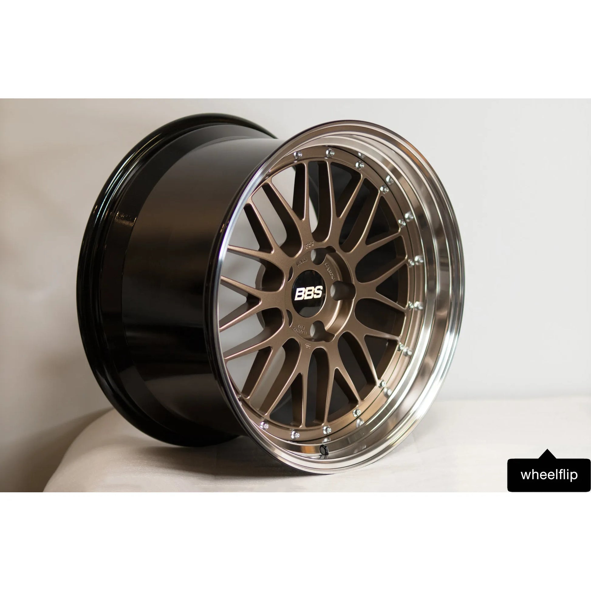BBS LM 19x9.5 +22, 19x11 +37 5x120 Satin Bronze (SET)