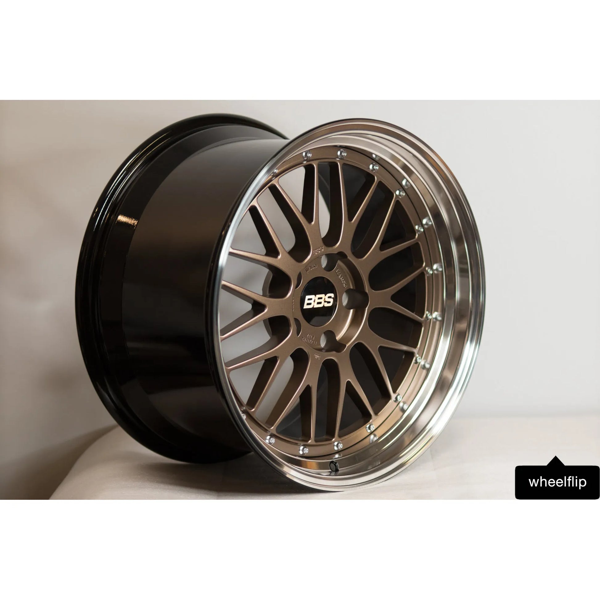 BBS LM 19x9.5 +22, 19x11 +37 5x120 Satin Bronze (SET)