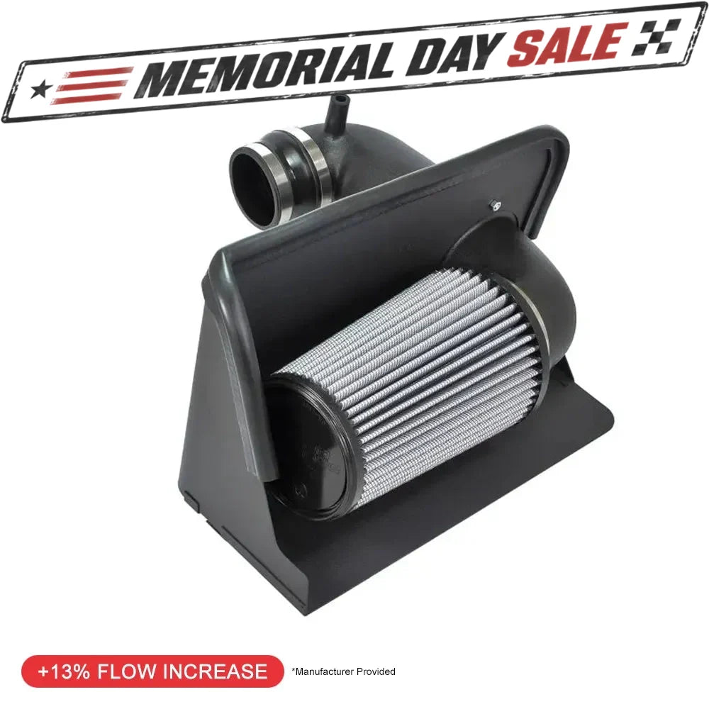 aFe Stage-2 MagnumFORCE PDS AIS Intake w/ Heat Shield | GM Diesel Trucks V8 6.5L (92-00) (51-10732)